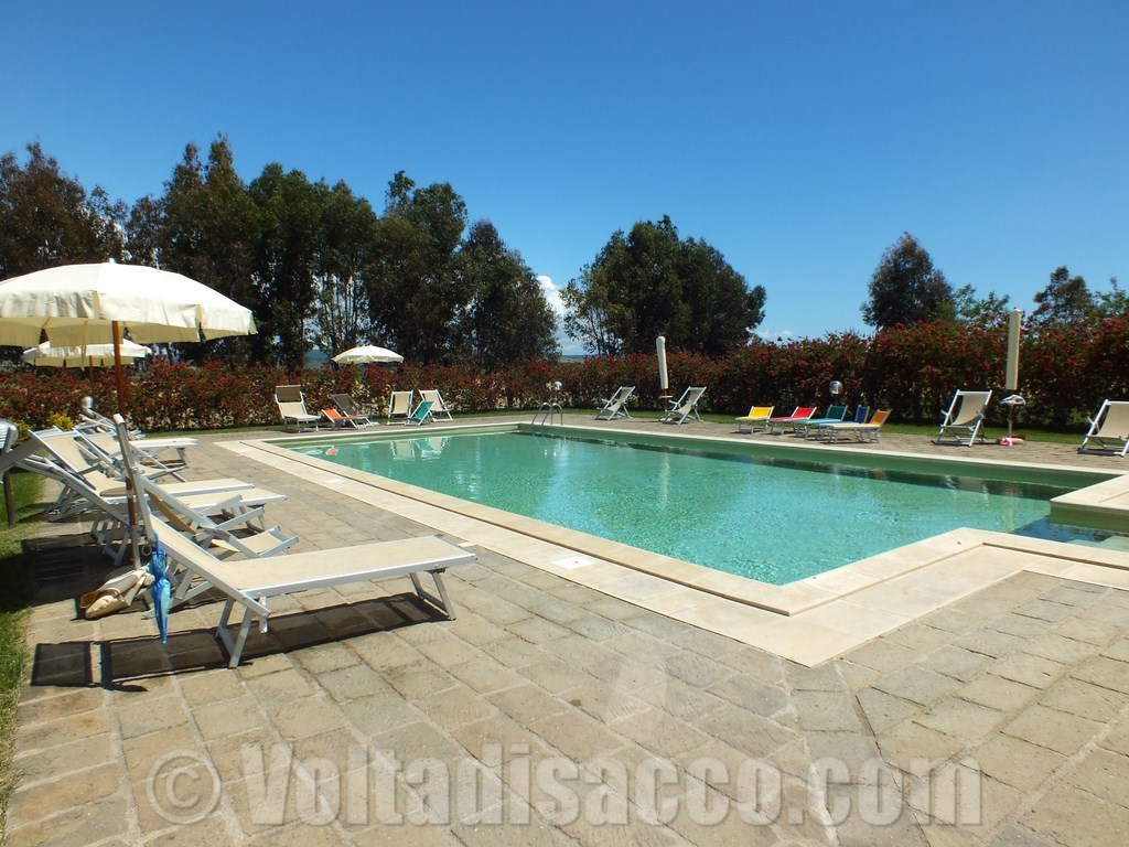 Grosseto Agriturismo Volta di Sacco - la piscina attrezzata