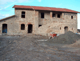 Agriturismo Volta di Sacco - Il casale Marrucheto durante la ristrutturazione